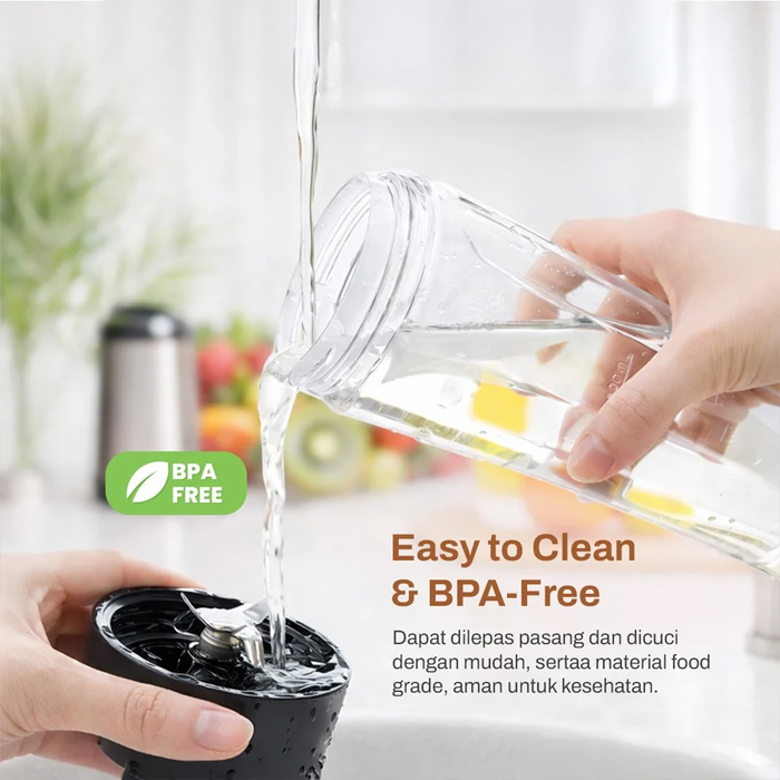 Bolde Nutri Blender Pro X600 Smoothies Portable dan Praktis 600 ml